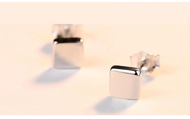 Fashion Jewellery Ear Studs Heart Design for Boys
