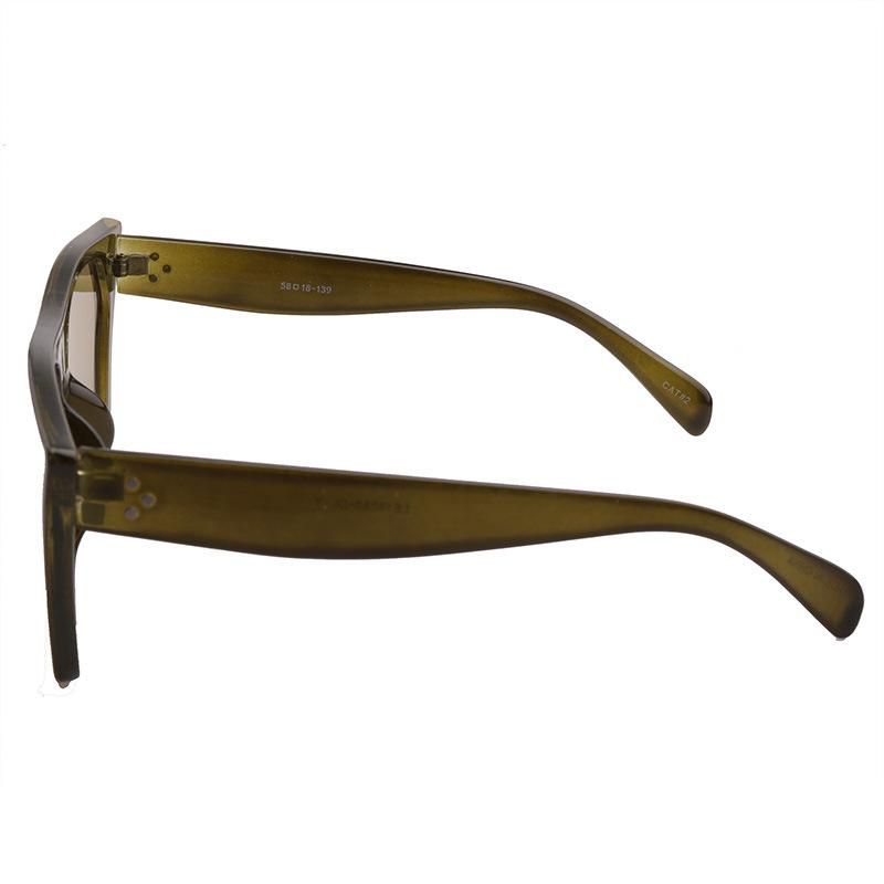 2020 Rectangle Shape Fashion Sunglasses with Flat Lens