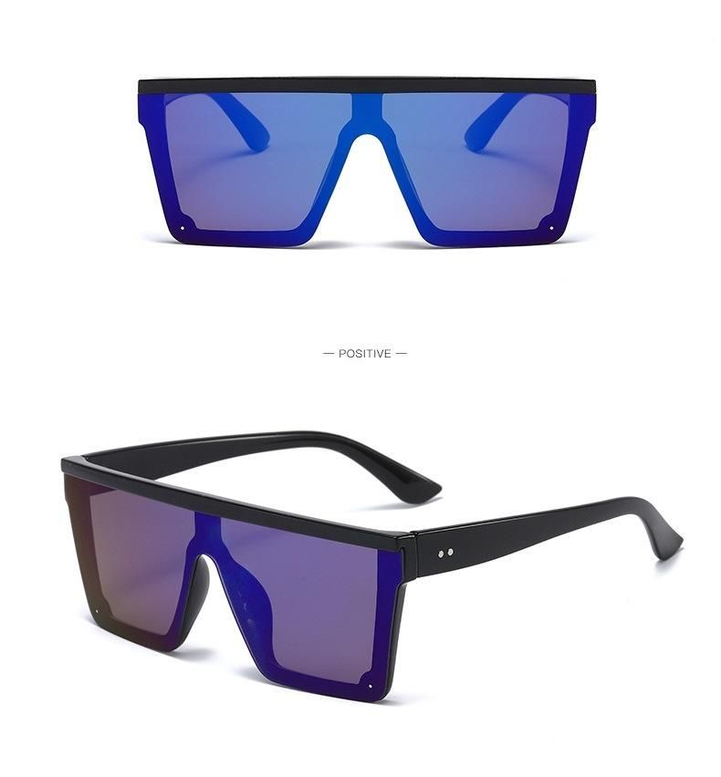 2020 New Fashion Big Frame Sunglasses Spot One-Piece Sunglasses