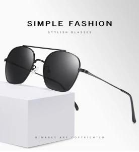 Wholesale Fashion Sunglasses Polarized Retro Sun Glasses with Ocean Lenses