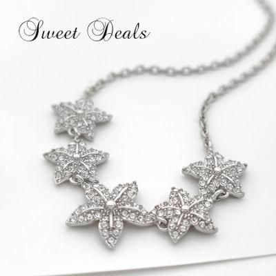 Fashion Full Set Tassel Star Necklace Collarbone Chain