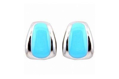 Fashion Simple Silver Color Casual Earrings
