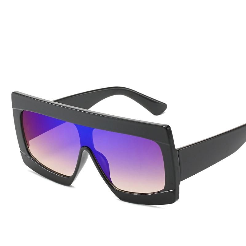 2020 No MOQ Oversized UV400 Fashion Sunglasses