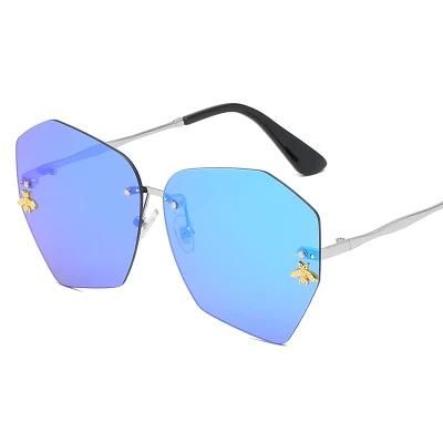Shades UV400 Metal Hinge Small Rectangle Frame Newest Sun Glasses Women Men Square Fashion Sunglasses