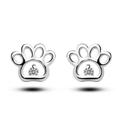 fashion Simple Temperament Zirconia Earrings Jewelry