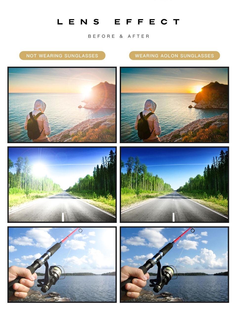 Maysun Fashion Wood Sunglasses with Polarized Lens Sun Glasses