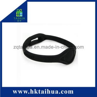 Promotional Bulk Custom Charm Silicone Bracelet