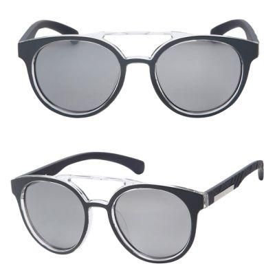 Double Bridge Plastic Sunglasses
