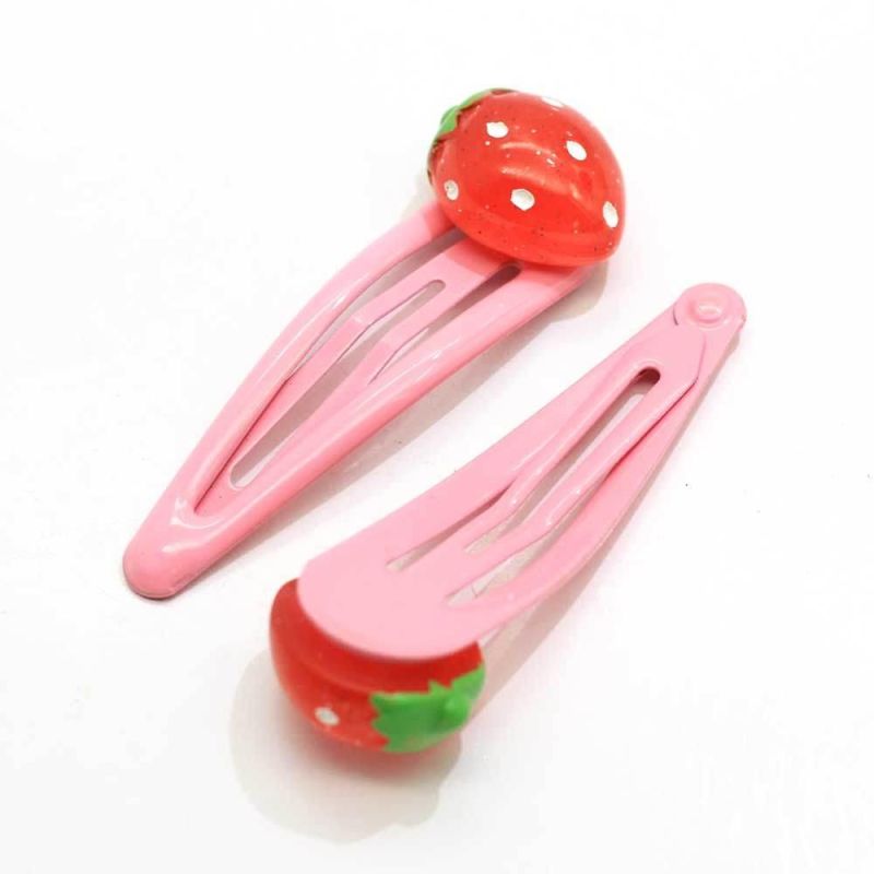 Children Kid Cute Lovely Strawberry Hair Clips