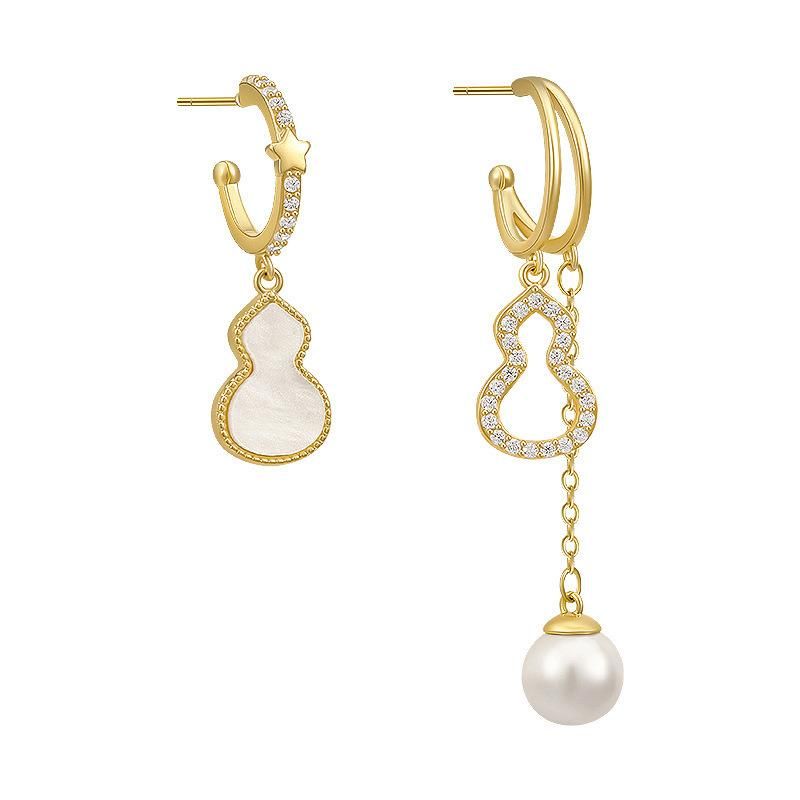 925 Silver Needle Pearl Series Accessories Earrings for Women
