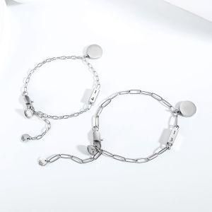 Fashion Jewelry &#160; Stainless Steel Accessory Leather &#160; Men Bracelet