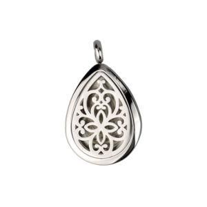 Drop Shaped Essential Oil Pendant Perfume Eo Diffuser Necklaces Custom Design