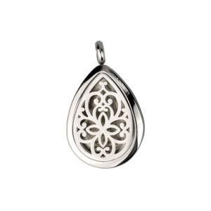 Drop Shaped Essential Oil Pendant Perfume Eo Diffuser Necklaces Custom Design