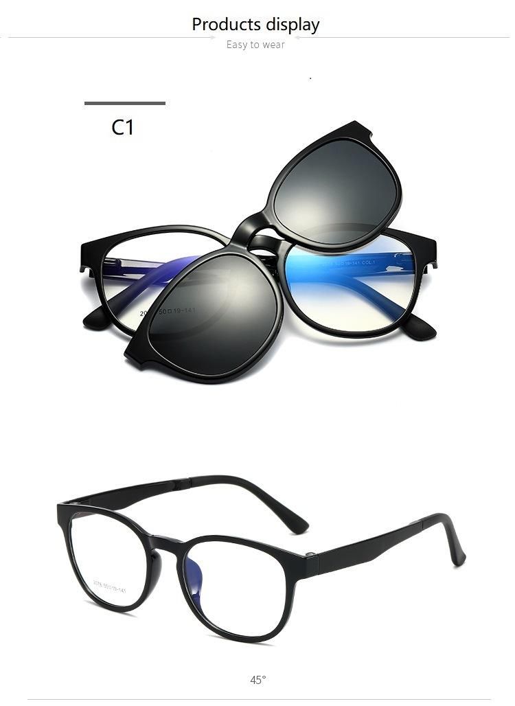 2020 Popular Myopia Magnetic Clip-on Sunglasses