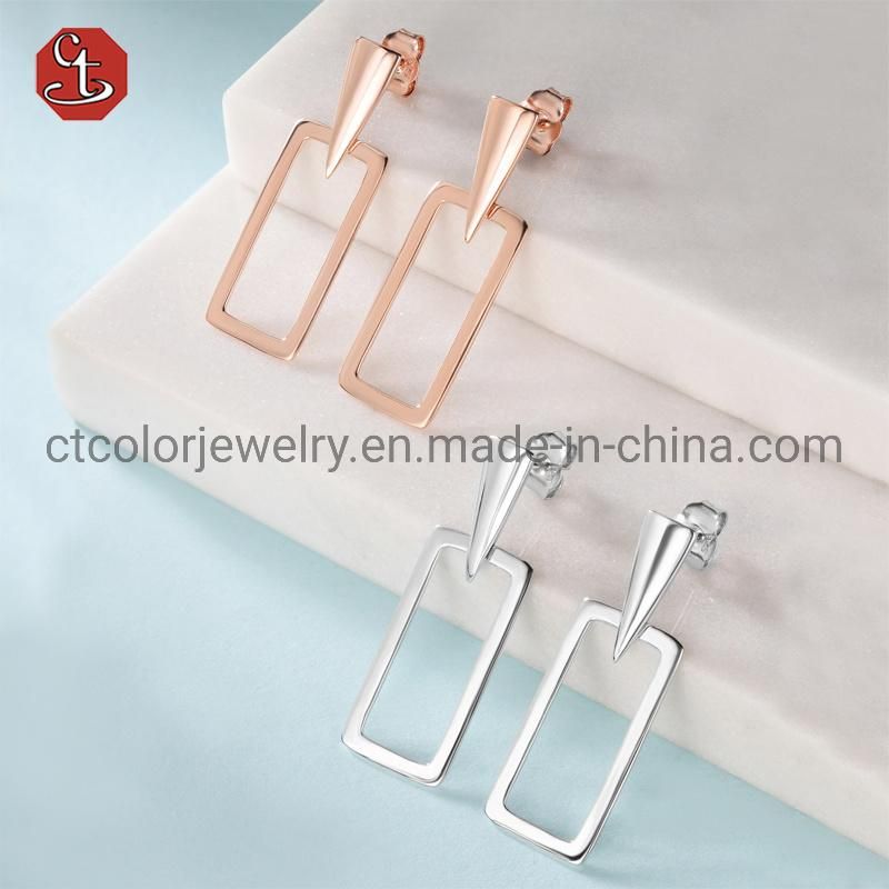Newest Fashion earring 925 silver Factory cheap Earrings for Ladies