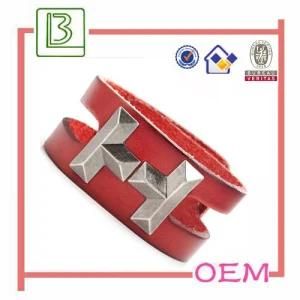 Genuine Leather Bracelet &amp; Bangles Cuff (BR2)