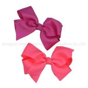 Grosgrain Ribbon Bowknot Hair Clip Fashion Hair Grip