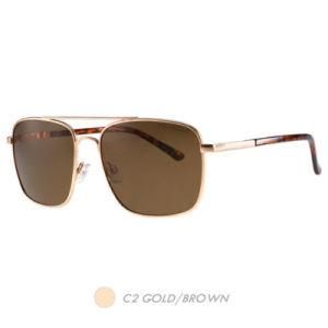 Metal New Fashion Sunglasses, Brand Replicas Aviators Square Frame M6022-02
