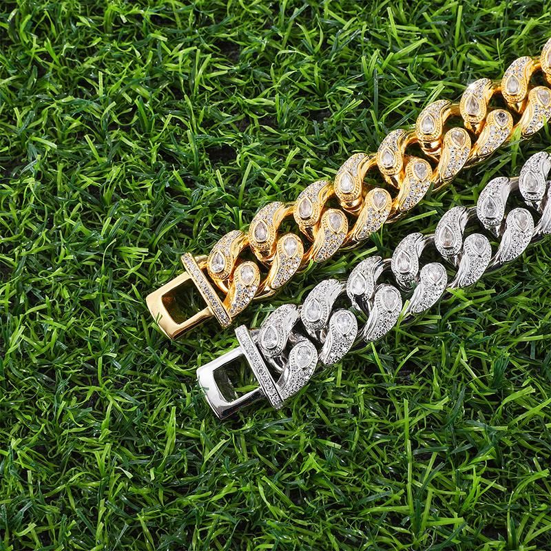 Popular Charm Copper Inlaid Zircon Tennis Men′ S Bracelet