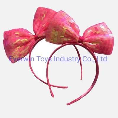 Wholesale Girl Gifts Factory Supply Girls Head-Band Bow Hair Bands
