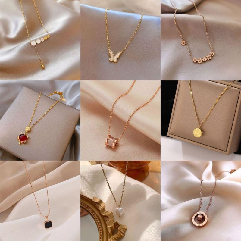 Female 2022 Clavicle Chain Simple Necklace Wholesale