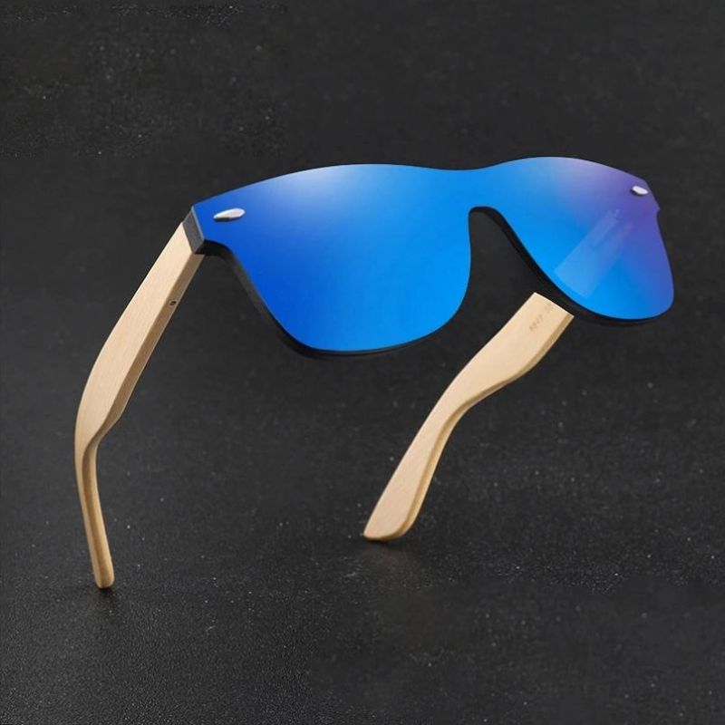 Bamboo Feet Sunglasses Classic Color Film Bamboo Sunglasses for Men and Women Sg3007