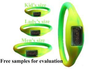 Fashion Wrist Watches With Tie-Dye Colors Wristband (FW-218)
