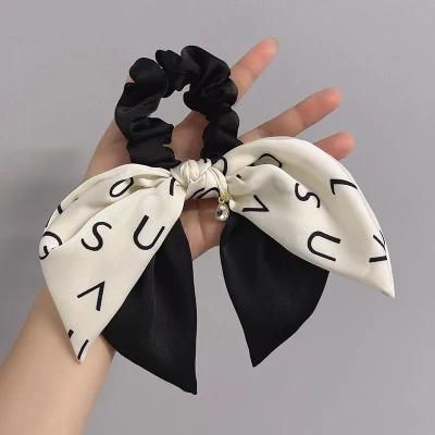 Fashion Jewelry Bow Hairband Thin Tie Hair Headband Hair Rope