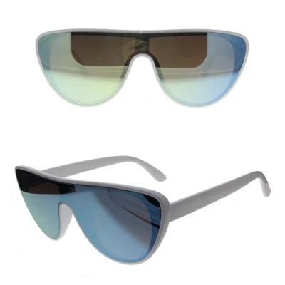 Custom Color One Lens Stylish PC Fashion Sunglasses