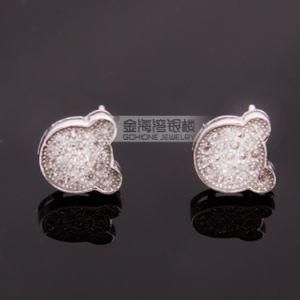 Fashion Cute 925 Sterling Silver Stud Earring