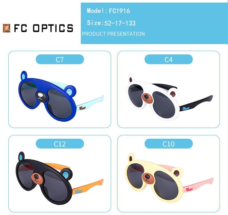 Fashionable Christmas Gift for Kids Sunglasses for Children No MOQ Polarized Sun Glasses