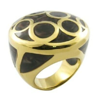 18k Gold Plated World Cup Men Finger Ring