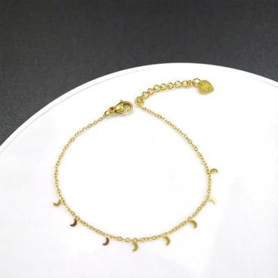 Fashion Jewelry Designer Bracelet High Quality Waterproof 18K Gold Plated Stainless Steel Heart Bracelet Jewelry Romantic Bracelet Jewelry
