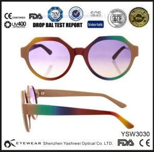 Multicolor Sunglasses, Gradient Lens Sunglasses