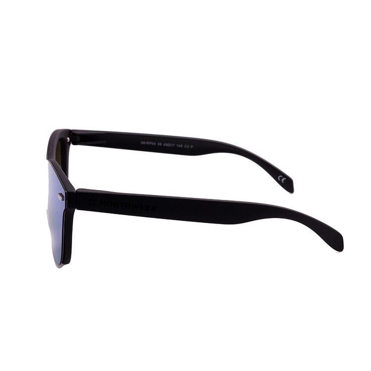 2019 Fashionable Once Piece Ice Blue Mirror Sunglasses