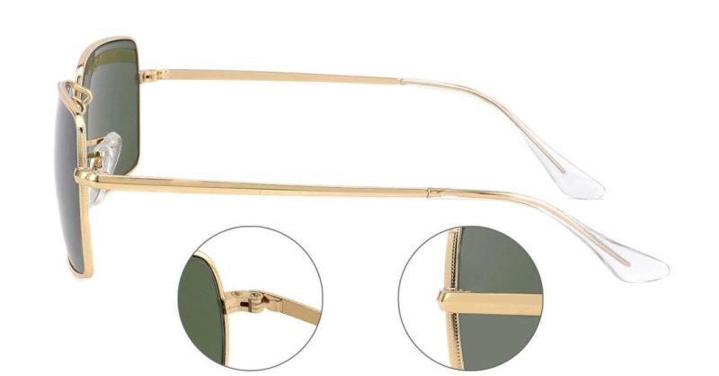 Top Fashion Design Metal Frame Ray Band Polarized Sun Shades Sunglasses