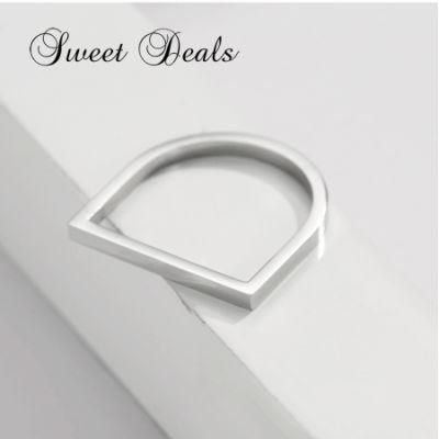 Simple Ring D Letter Ring Ring