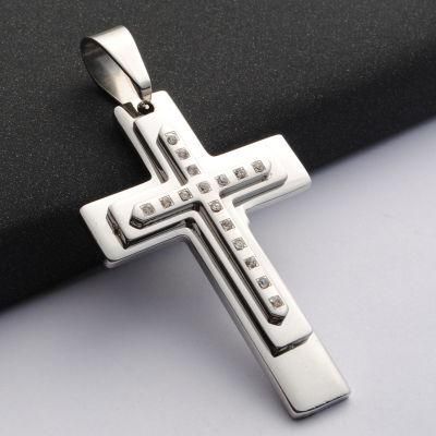 Fashion Movie Fans Silver Cross Men&prime; S Pendant