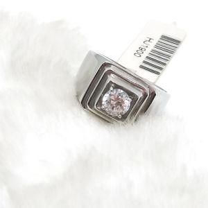 New CZ Fashion Jewelry Diamond Women Stainless Steel Ring