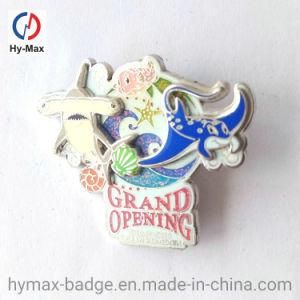 Custom Badge Factory Metal Enamel Lepal Pin