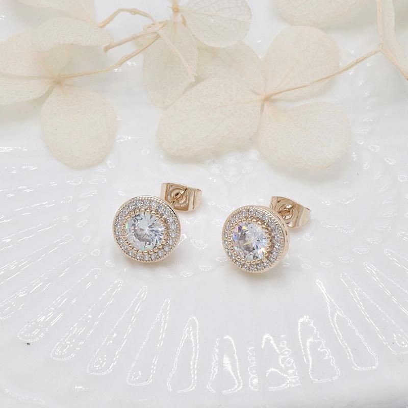 Luxury Cheap Fashion Cubic Zirconia Earrings Jewelry