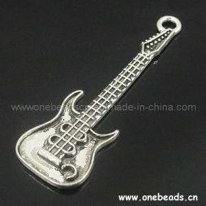 18X59mm Zinc Alloy Guitar Pendant (PXH-5150D)