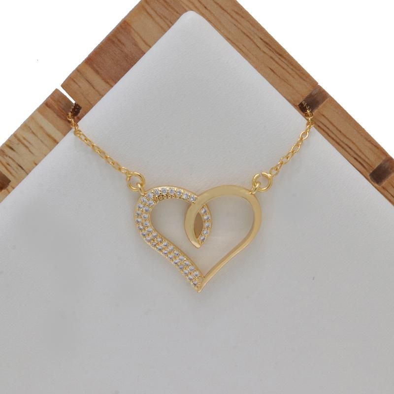 New Heart Shaped Girls Fashion Jewelry Necklace