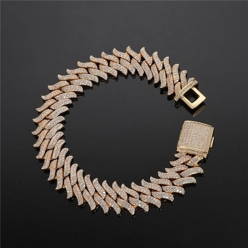 Luxury Hand Jewelry Dragon Scale Shape Copper Bracelet