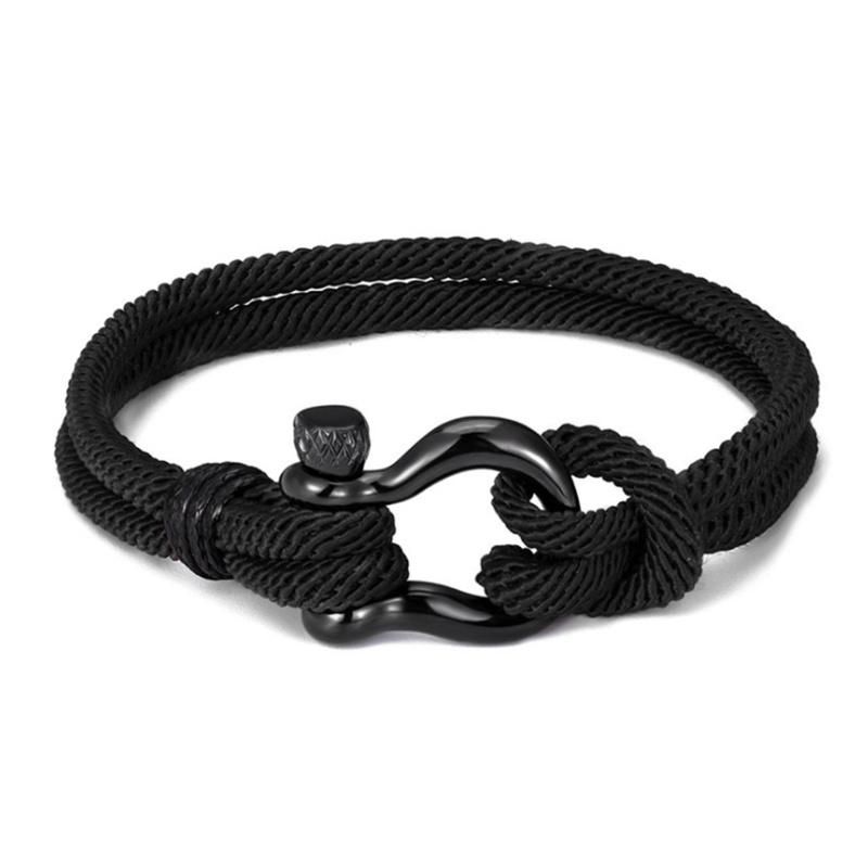 Minimalism Nordic Style Polyester Metal Bracelet