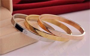 2017 Trendy Rose Gold Silver Bracelet for Women