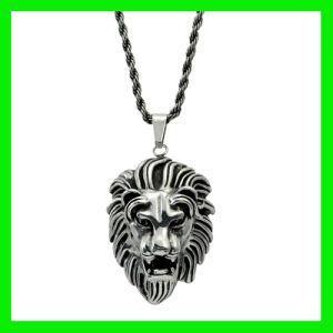 2012 Lion Head Stainless Steel Pendant Jewelry (TPSK927)