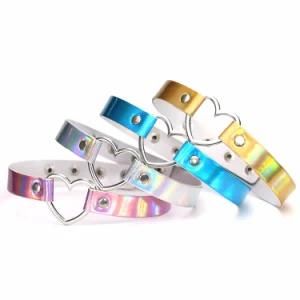 Choker Heart Metal Collar Chocker Fashion Necklaces