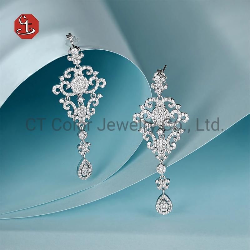 Fashion Jewelry Earrings 925 Sterling Silver Stud Earrings