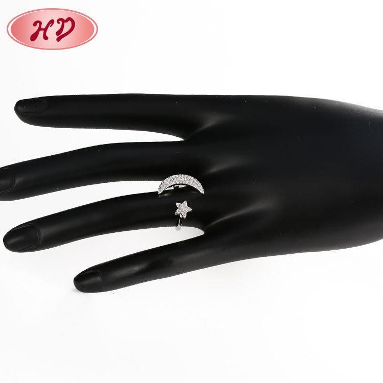 Factory Direct Belt Rings, Different Gold Plated CZ Ring Jewelry Women